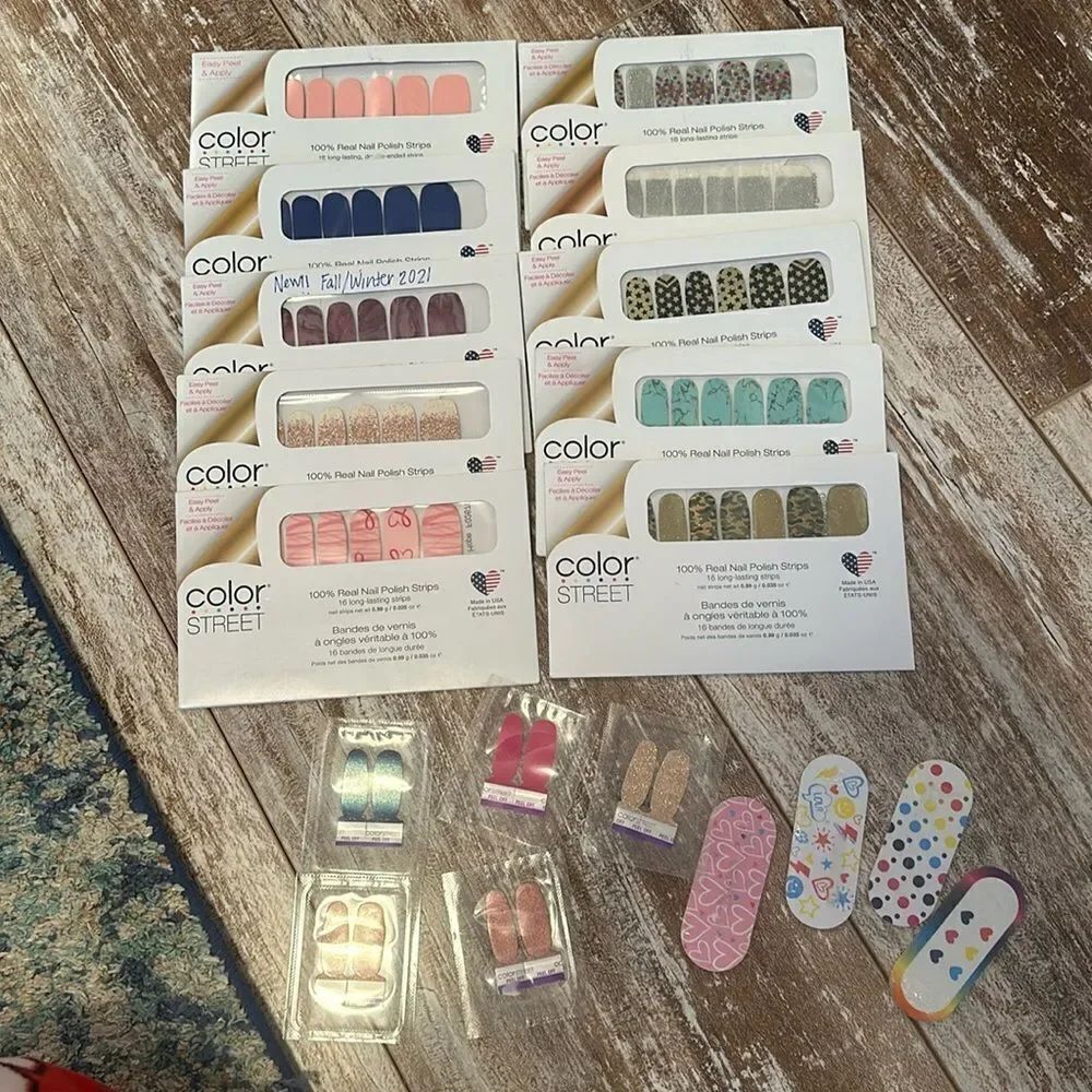 NEW Color Street Nail Bundle ~clearing personal inventory